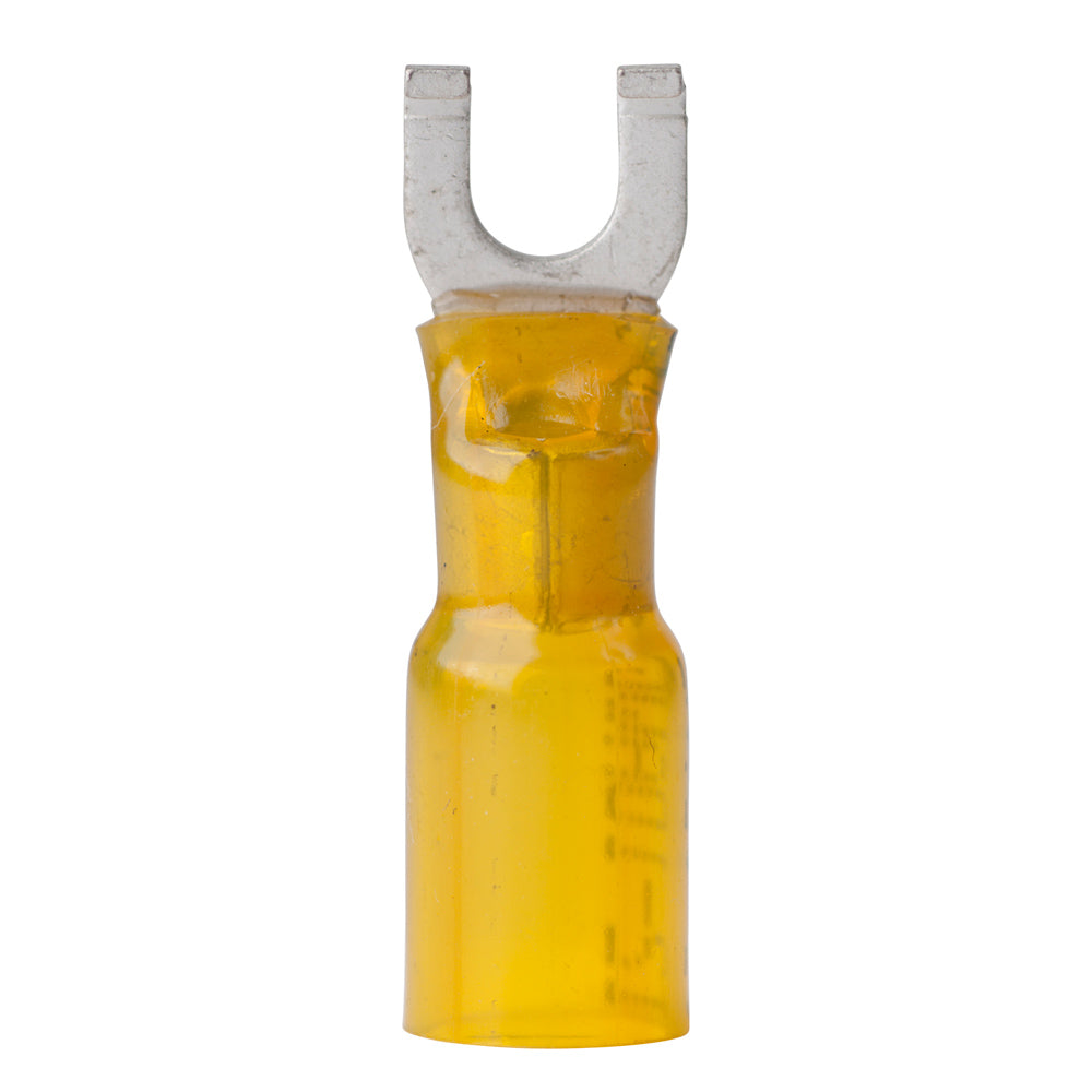 Ancor 12-10 Gauge - #10 Heat Shrink Spade Terminals - 100-Pack - Deckhand Marine Supply