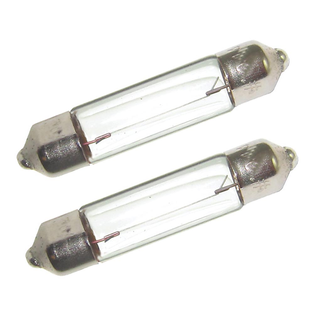 Perko Double Ended Festoon Bulbs - 12V, 10W, .74A - Pair - Deckhand Marine Supply