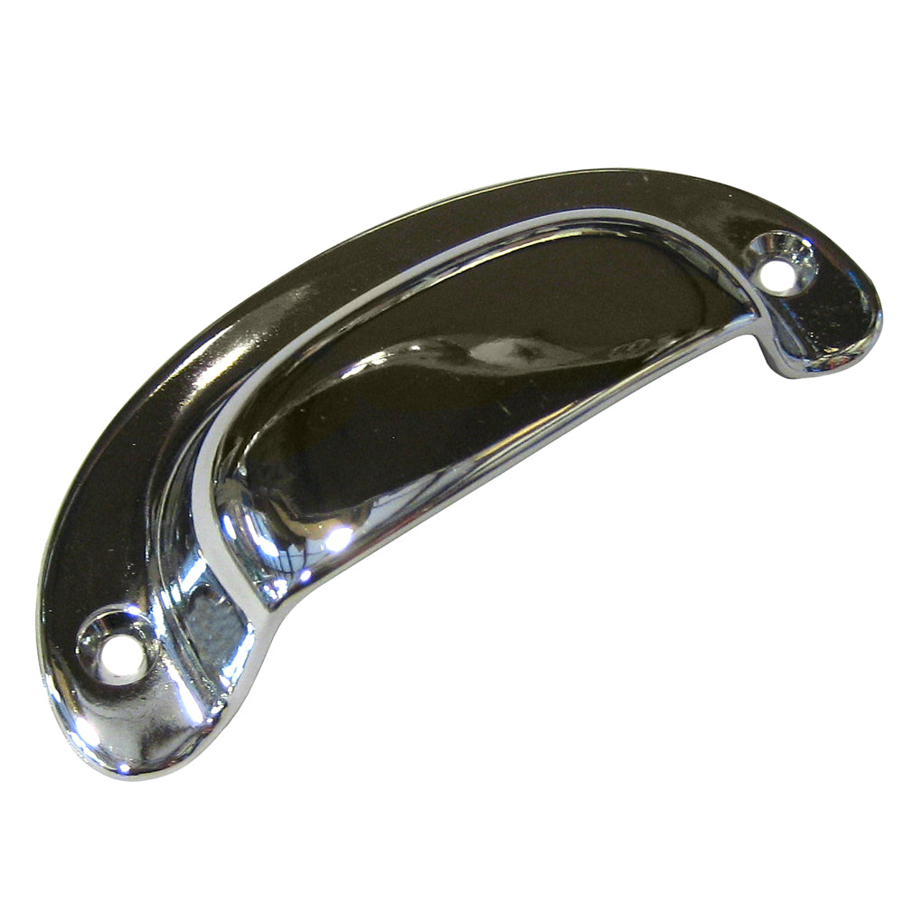Perko Surface Mount Drawer Pull - Chrome Plated Zinc - Deckhand Marine Supply