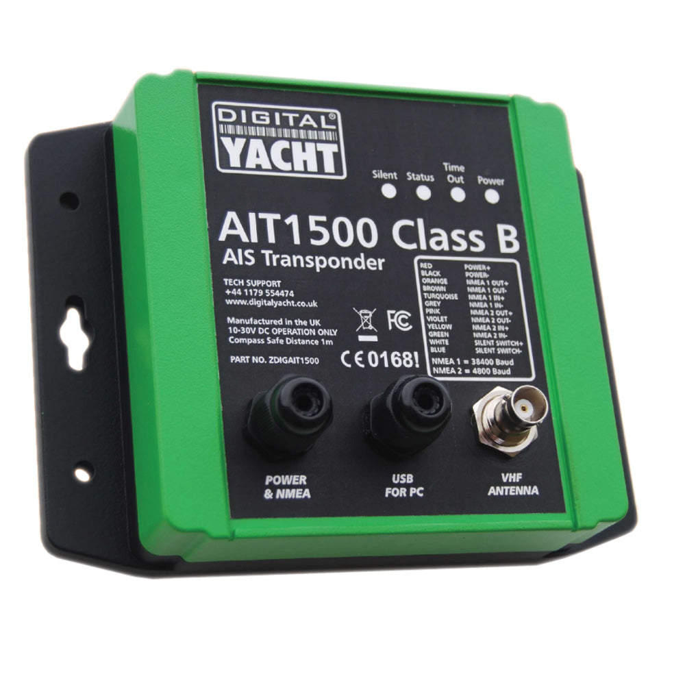 Digital Yacht AIT1500 Class B AIS Transponder w/Built-In GPS - Deckhand Marine Supply