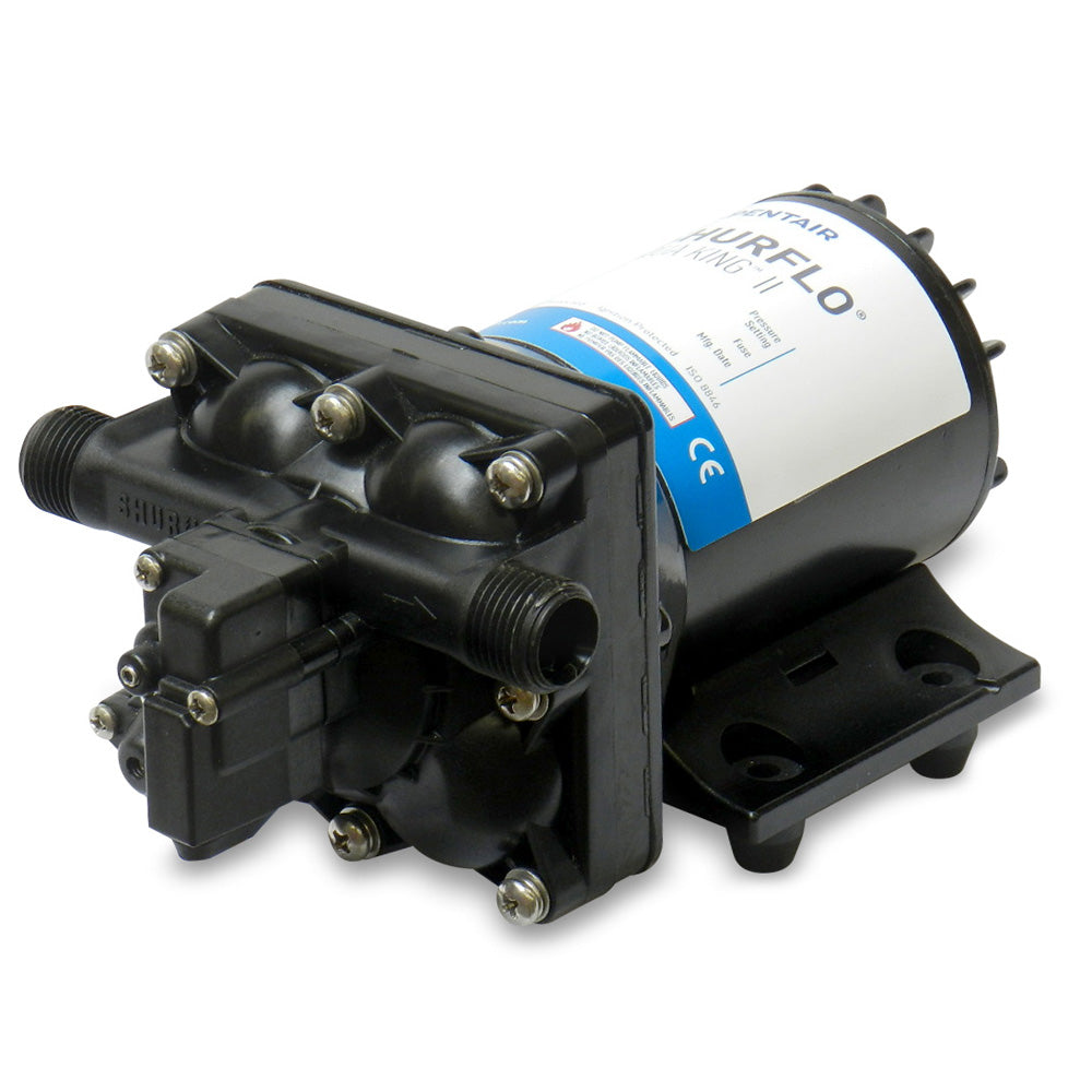 Shurflo by Pentair AQUA KING II Standard Fresh Water Pump - 12 VDC, 3.0 GPM - Deckhand Marine Supply