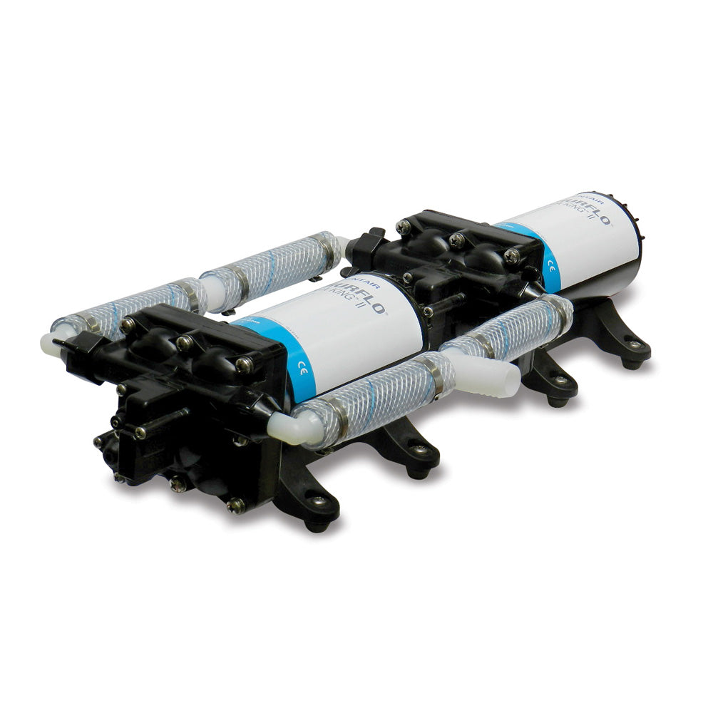Shurflo by Pentair High Flow Dual Pump System - 12 VDC, 10.0 GPM - Deckhand Marine Supply