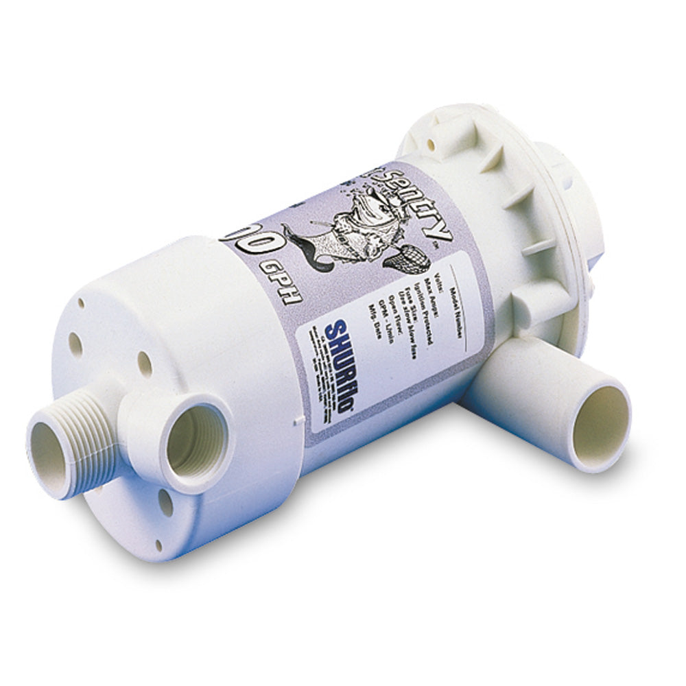 Shurflo by Pentair BAIT SENTRY 800 Magnetic Drive Livewell Pump - 800 GPH - Deckhand Marine Supply