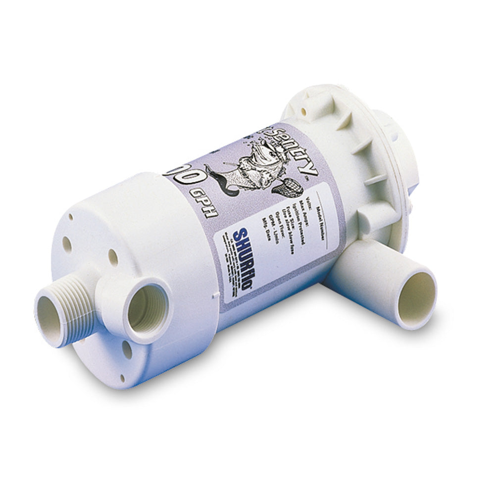Shurflo by Pentair BAIT SENTRY 1100 Magnetic Drive Livewell Pump - Deckhand Marine Supply