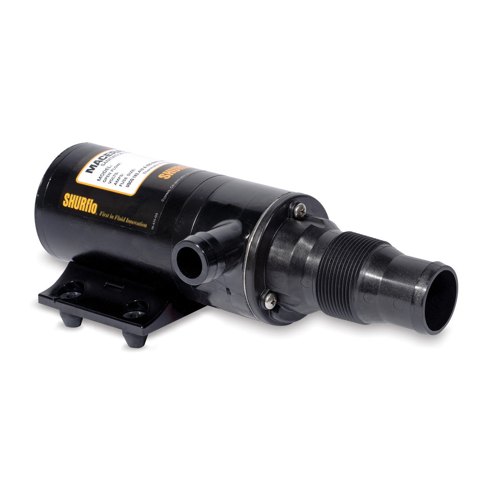 Shurflo by Pentair MACERATOR Pump - 12 VDC, 13 GPM - Deckhand Marine Supply