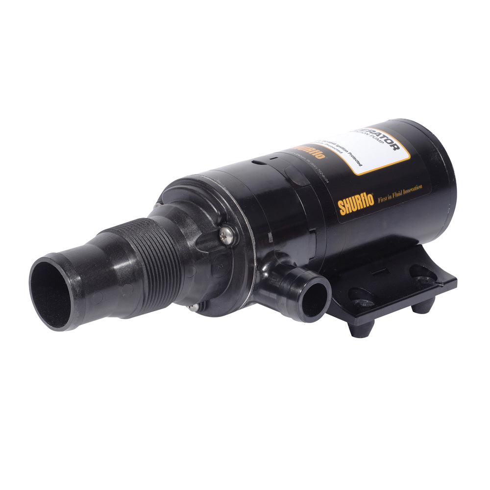 Shurflo by Pentair MACERATOR Pump w/180 Port - 12 VDC, 13 GPM - Deckhand Marine Supply