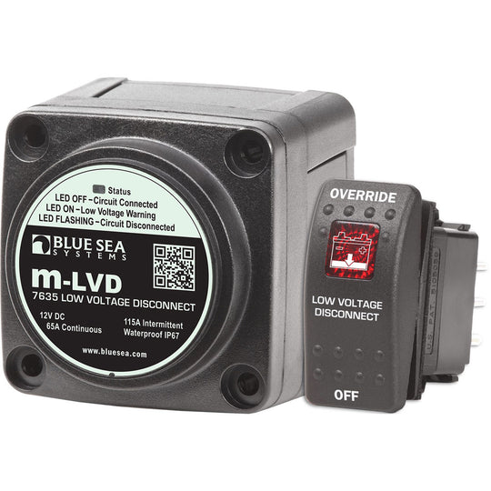 Blue Sea 7635 m-LVD Low Voltage Disconnect - Deckhand Marine Supply