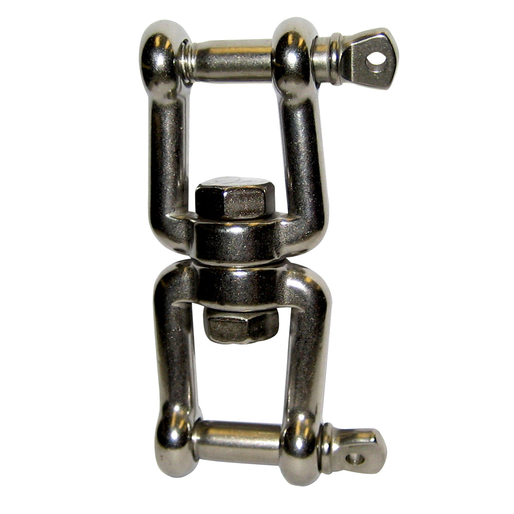 Quick SW8 Anchor Swivel - 8mm Stainless Steel Jaw Jaw Swivel - f/11-16lb. Anchors - Deckhand Marine Supply