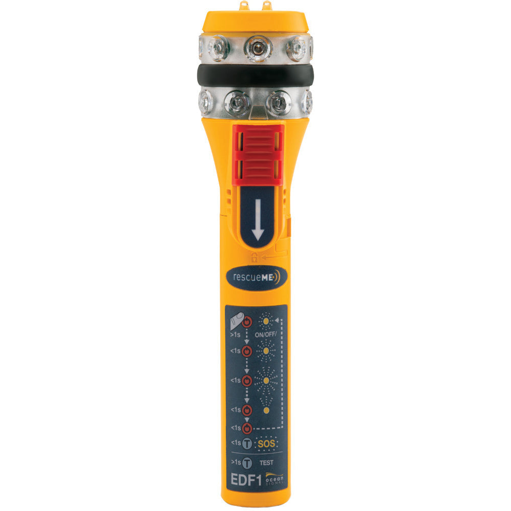 Ocean Signal RescueME EDF1 Electronic Distress Flare - 7 Mile Range - Deckhand Marine Supply