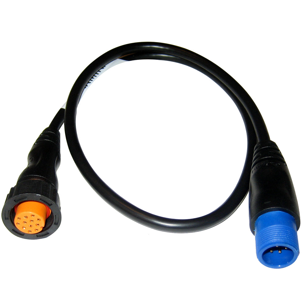 Garmin 8-Pin Transducer to 12-Pin Sounder Adapter Cable w/XID - Deckhand Marine Supply