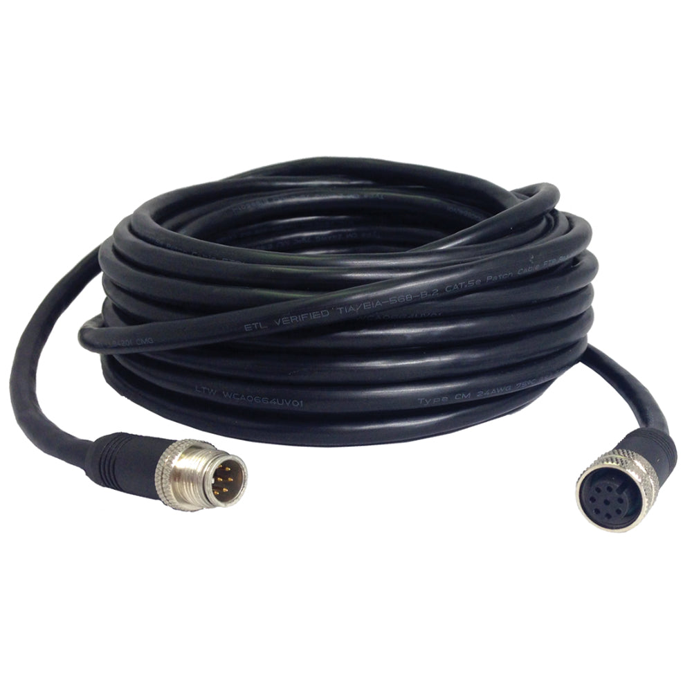 Humminbird AS ECX 30E Ethernet Cable Extender - 8-Pin - 30' - Deckhand Marine Supply