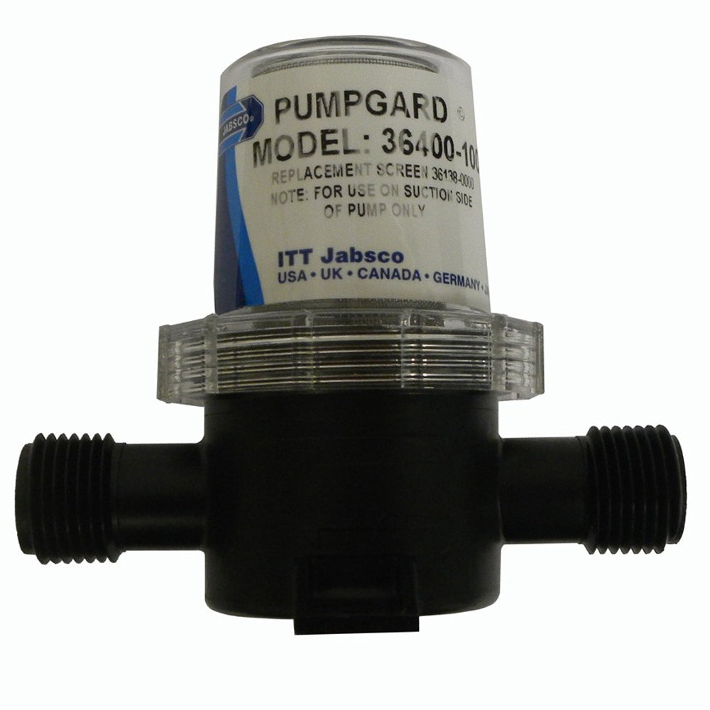 Jabsco Pumpguard In-Line Strainer - 1/2" NPT Port - Deckhand Marine Supply