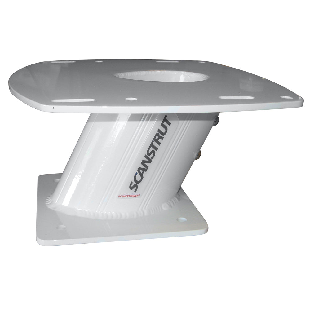 Scanstrut APT-150-01 - Aluminum PowerTower Radar Mount - 6" Aft Leaning - Deckhand Marine Supply