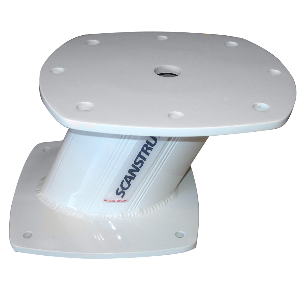 Scanstrut APT6003 Aluminum PowerTower Open Array Radar Mount - 6" Aft Leaning - Deckhand Marine Supply