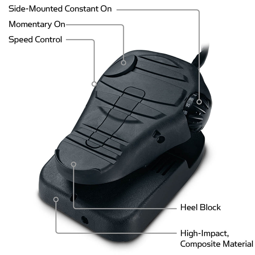 Minn Kota Maxxum 70/BG - Bowguard  Foot Control - 24V-70lb-52" - Deckhand Marine Supply