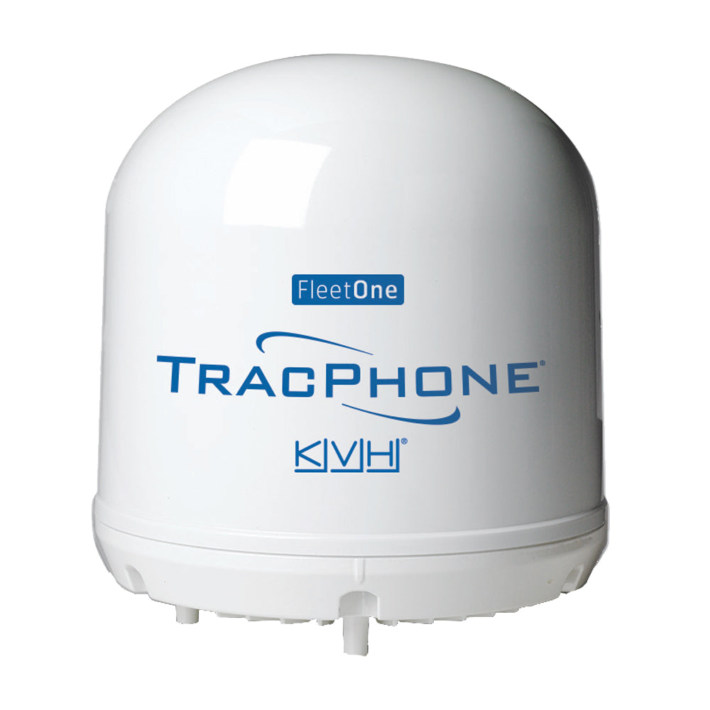 KVH TracPhone Fleet One Compact Dome w/10M Cable - Deckhand Marine Supply