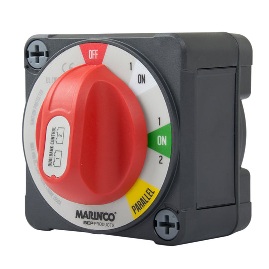 BEP Pro Installer 400a EZ-Mount Dual Bank Control Battery Switch - MC10 - Deckhand Marine Supply
