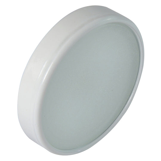 Lumitec Halo Flush Mount Down Light Spectrum RGBW - White Housing - Deckhand Marine Supply