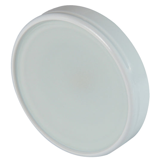 Lumitec Halo Flush Mount Down Light Spectrum RGBW - White Housing - Deckhand Marine Supply