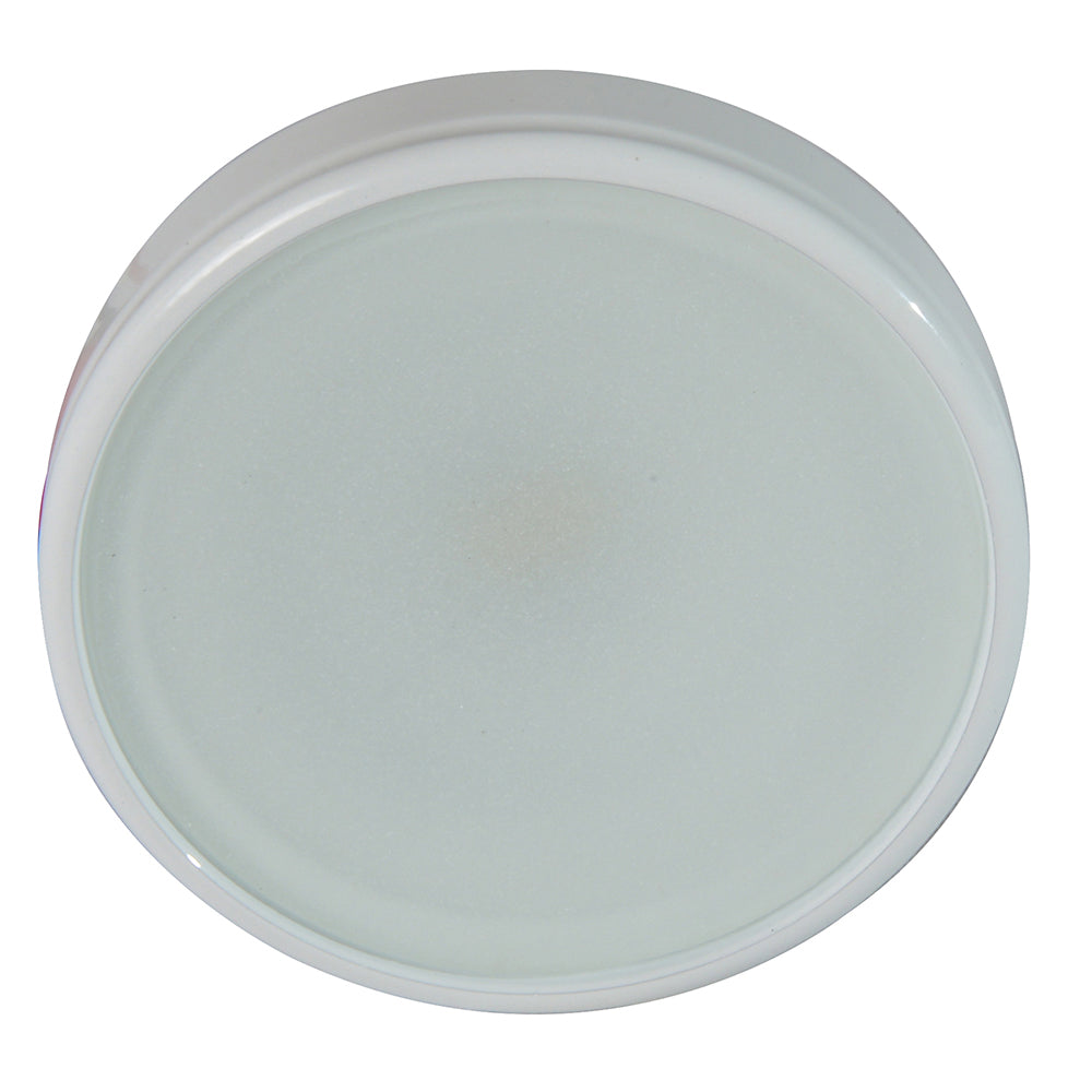 Lumitec Halo Flush Mount Down Light Spectrum RGBW - White Housing - Deckhand Marine Supply