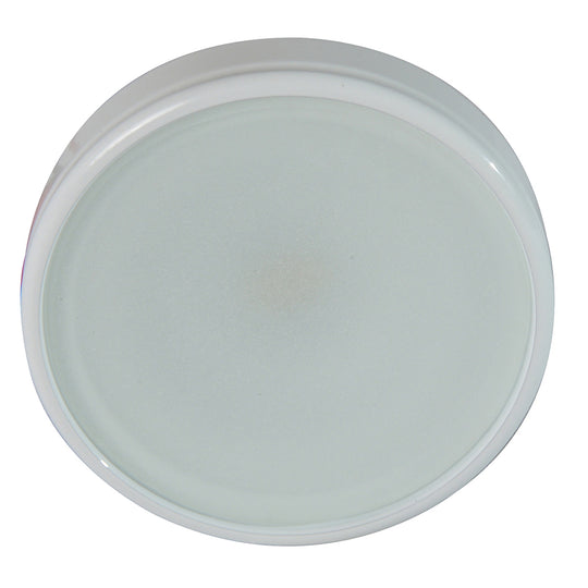 Lumitec Halo Flush Mount Down Light Spectrum RGBW - White Housing - Deckhand Marine Supply