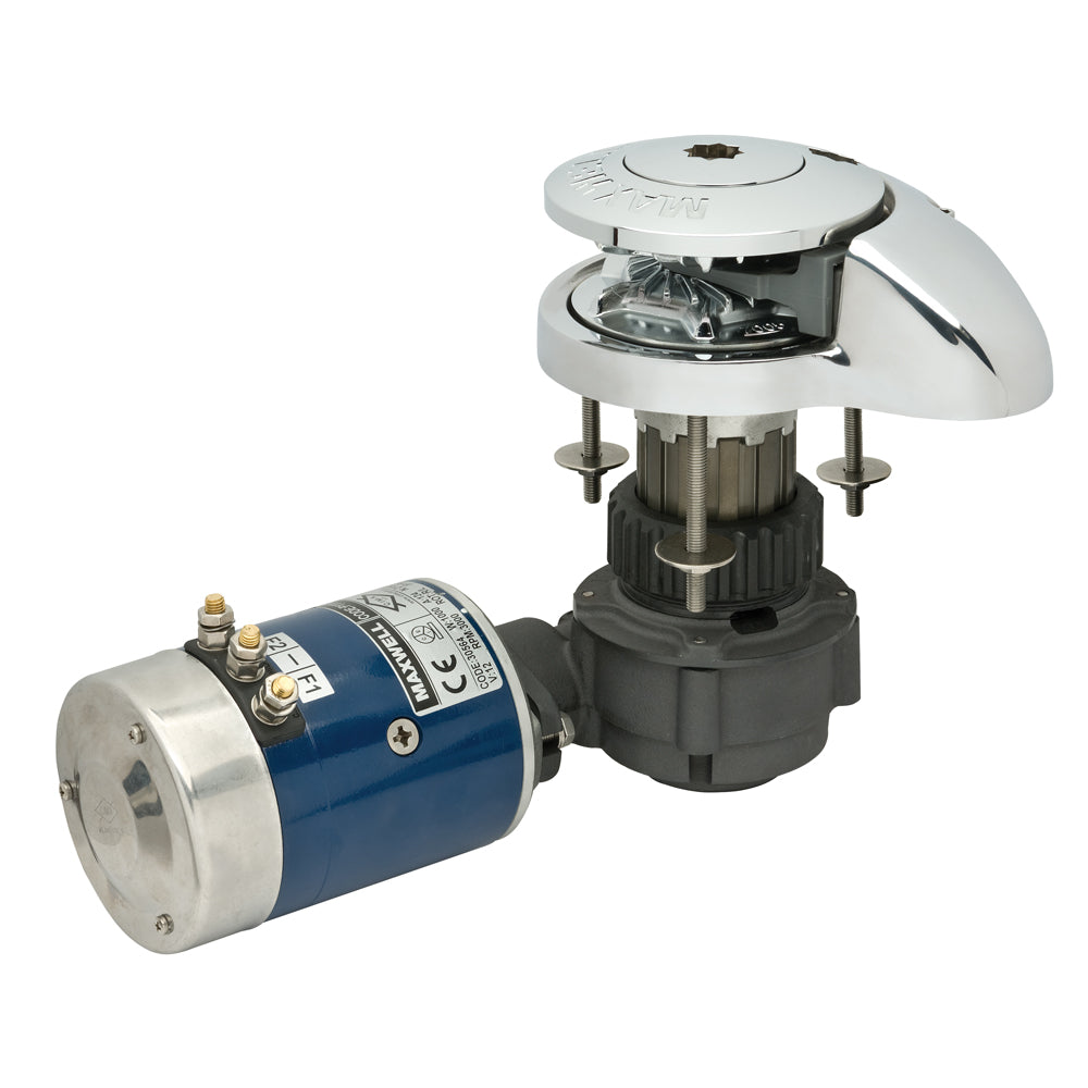 Maxwell RC 8-6 Vertical Windlass 1/4" Chain, 1/2" Rope 12V - Deckhand Marine Supply