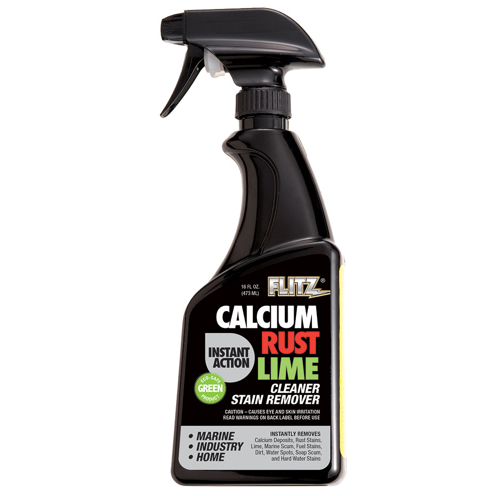 Flitz Instant Calcium, Rust & Lime Remover - 16oz Spray Bottle - Deckhand Marine Supply