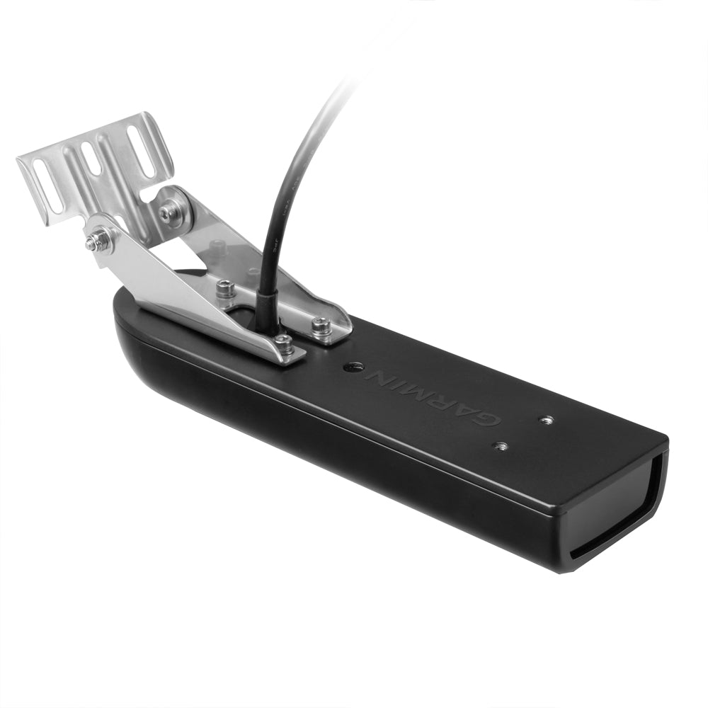 Garmin GT51M-TM Transom Mount DownVu/SideVu 500W, Traditional 600W Transducer Mid-Band CHIRP w/Temp - 12-Pin - Deckhand Marine Supply