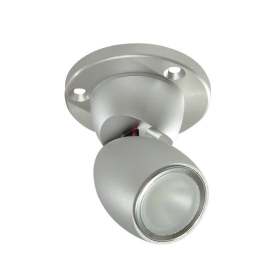 Lumitec GAI2 White Dimming/Red & Blue Non-Dimming Heavy Duty Base - Brushed Housing - Deckhand Marine Supply