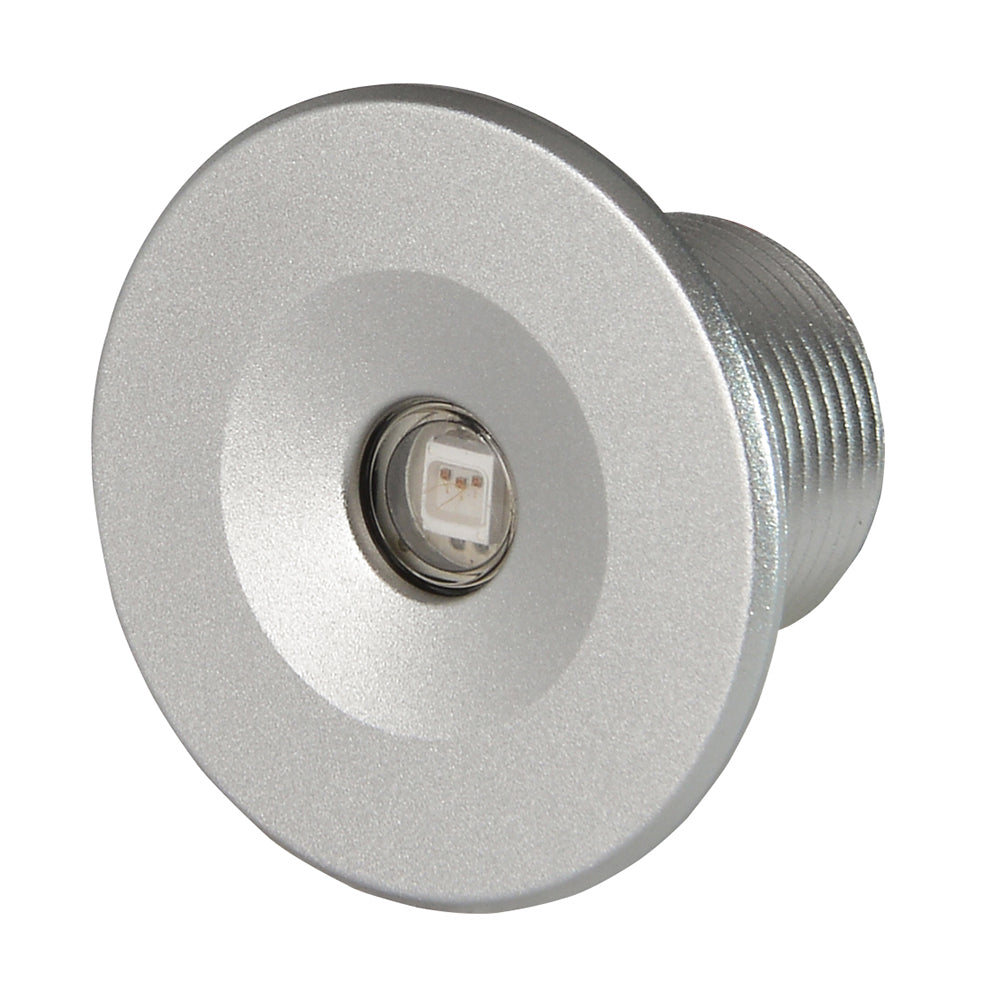 Lumitec Echo Courtesy Light - Brushed Housing - Warm White Light - Deckhand Marine Supply