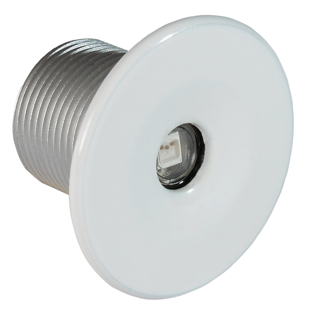 Lumitec Echo Courtesy Light - White Housing - Blue Light - Deckhand Marine Supply