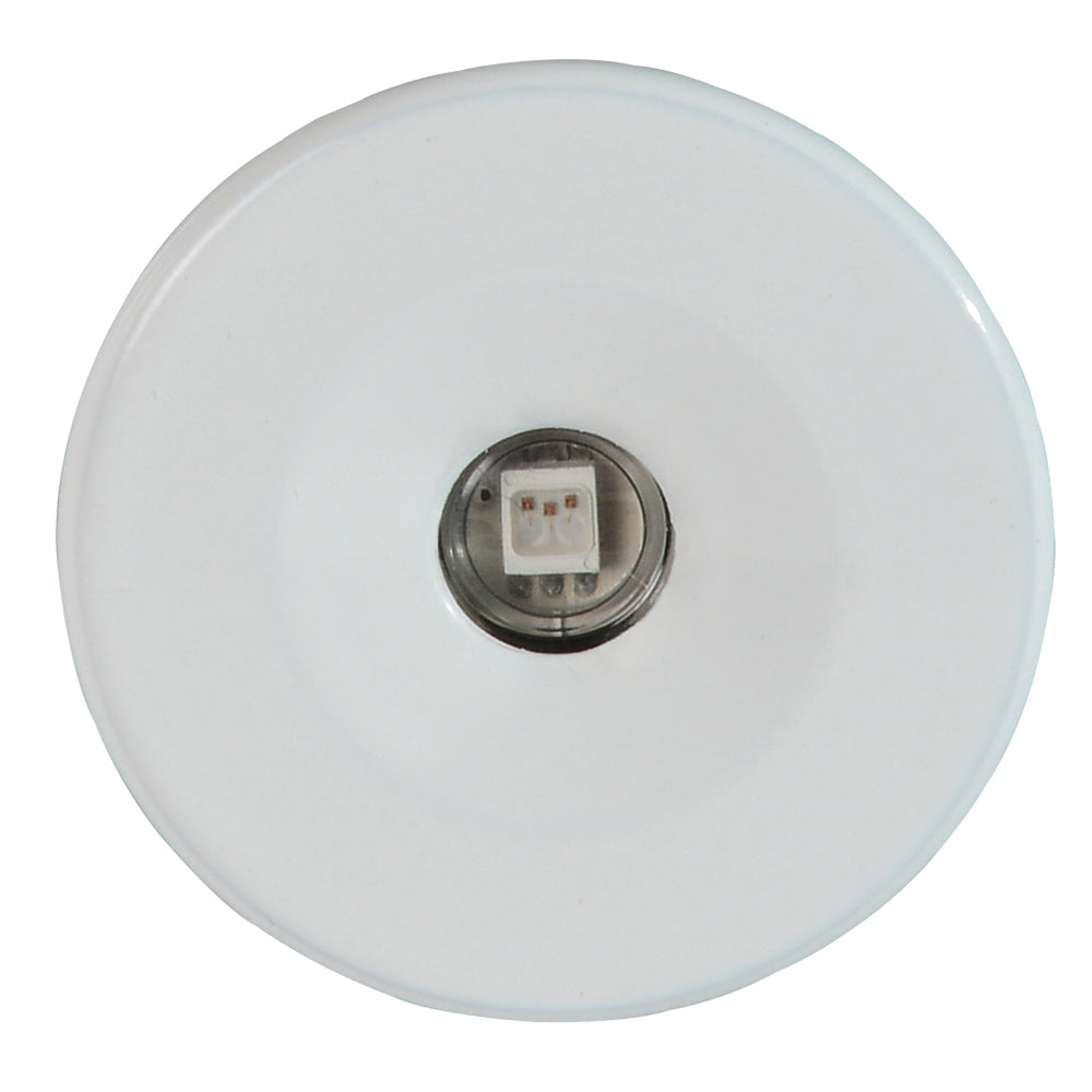 Lumitec Echo Courtesy Light - White Housing - Blue Light - Deckhand Marine Supply