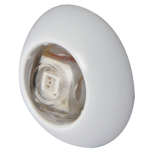 Lumitec Exuma Courtesy Light - White Housing - Blue Light - Deckhand Marine Supply