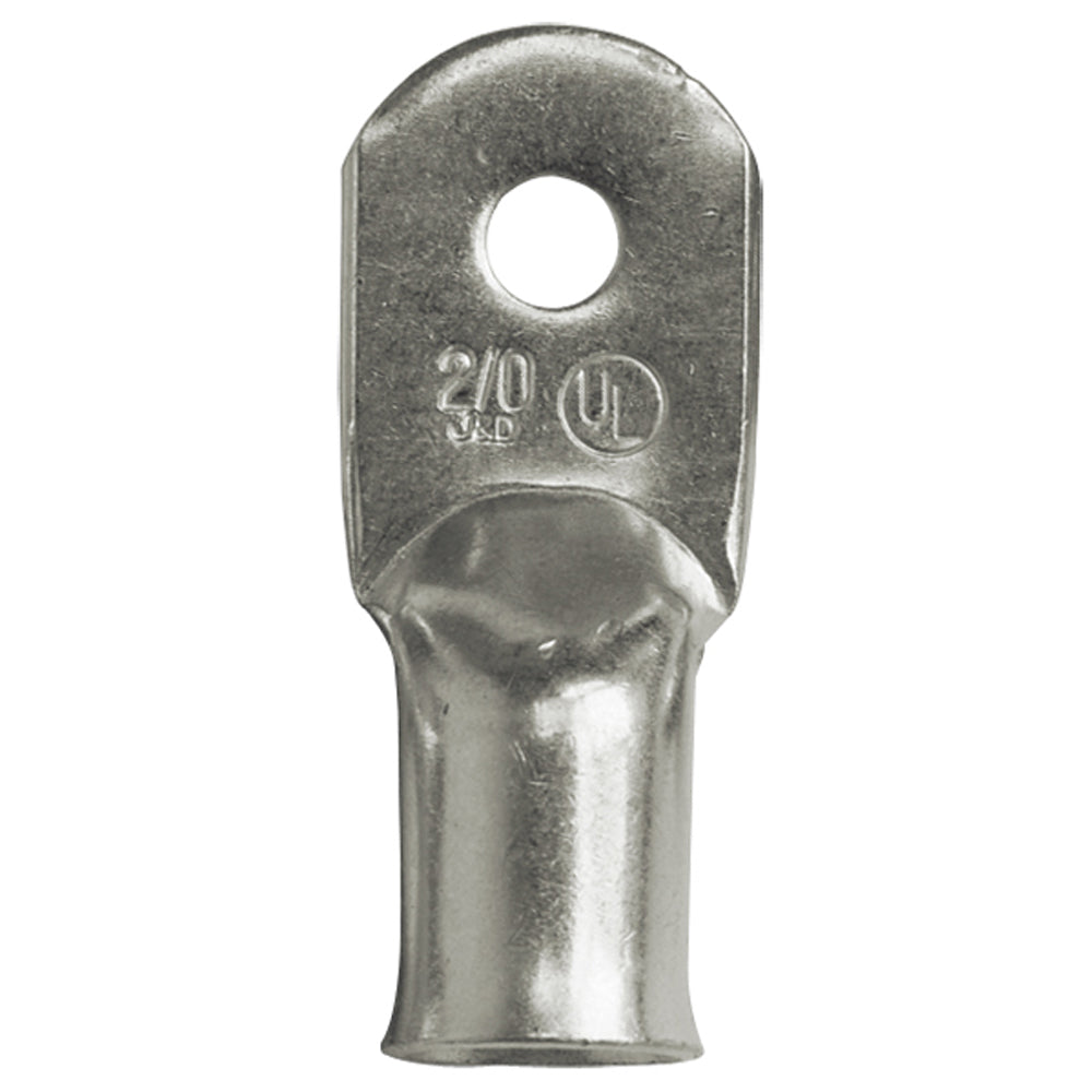 Ancor Heavy Duty 2/0 AWG 1/4" Tinned Lug - 25-Pack - Deckhand Marine Supply