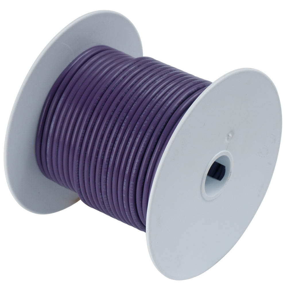 Ancor Purple 18 AWG Tinned Copper Wire - 100' - Deckhand Marine Supply