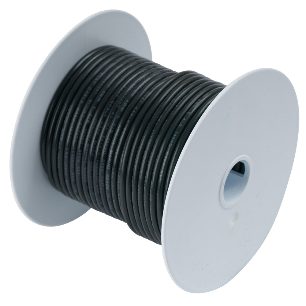 Ancor Black 16 AWG Tinned Copper Wire - 500' - Deckhand Marine Supply