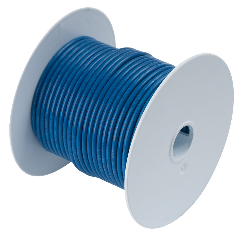Ancor Dark Blue 16 AWG Tinned Copper Wire - 100' - Deckhand Marine Supply