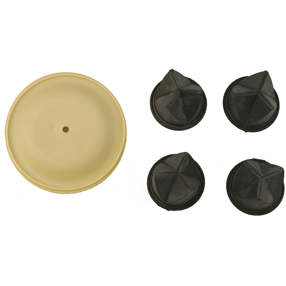 Whale Gulper Service Kit - Diaphragm & Valves - Deckhand Marine Supply