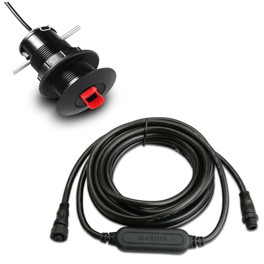 Garmin GST 43 Thru-Hull Speed/Temperature Transducer w/GST 10 Bundle - Deckhand Marine Supply