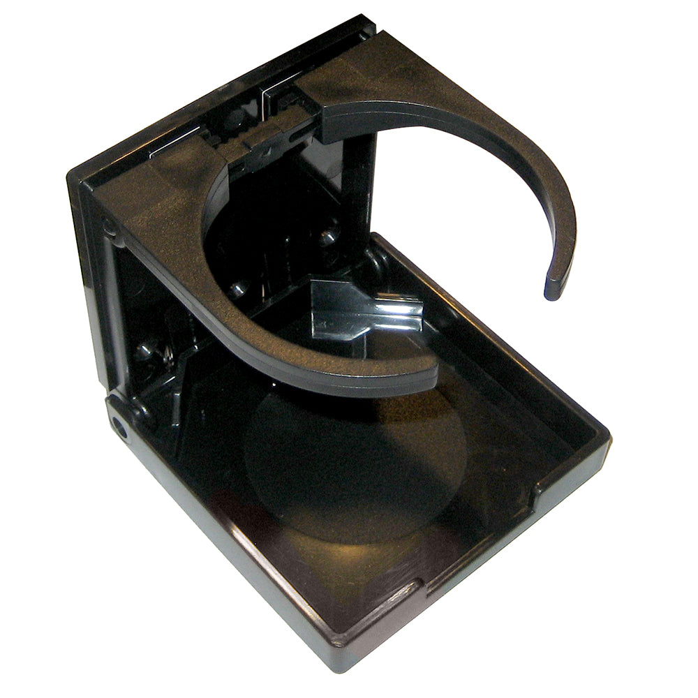 Whitecap Folding Drink Holder - Black Nylon - Deckhand Marine Supply
