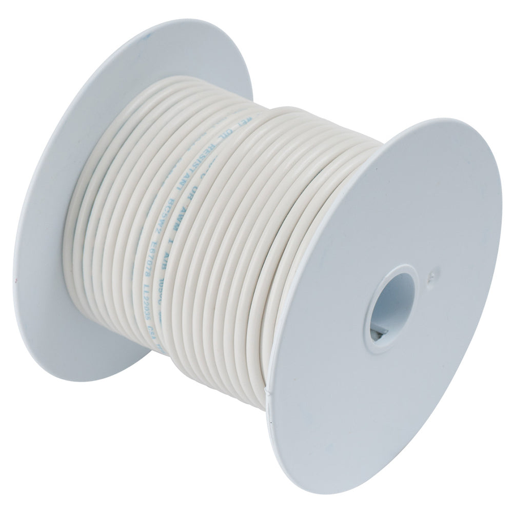 Ancor White 14 AWG Tinned Copper Wire - 18' - Deckhand Marine Supply