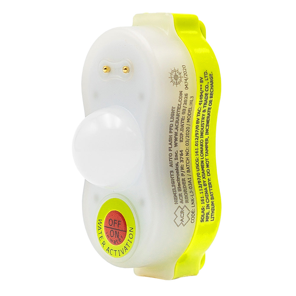 ACR HemiLight 3 - Automatic Survivor Locator Light - Deckhand Marine Supply