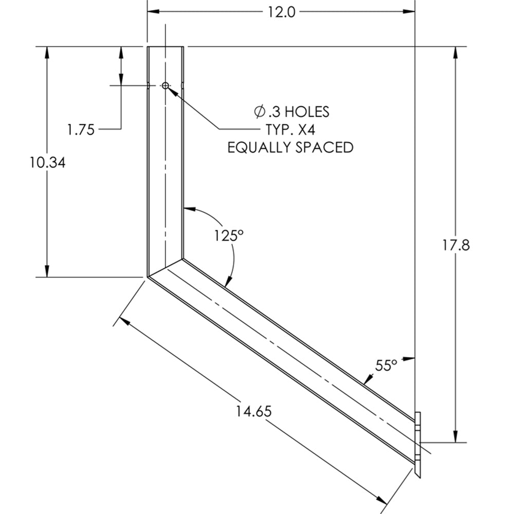 TACO Stainless Steel Table Column - Deckhand Marine Supply