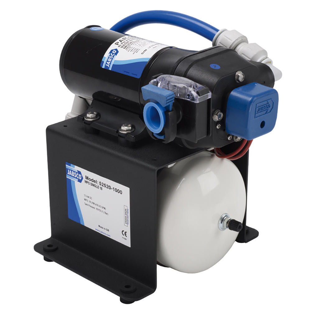 Jabsco Single Stack Water System - 4.8 GPM - 40PSI - 12V - Deckhand Marine Supply