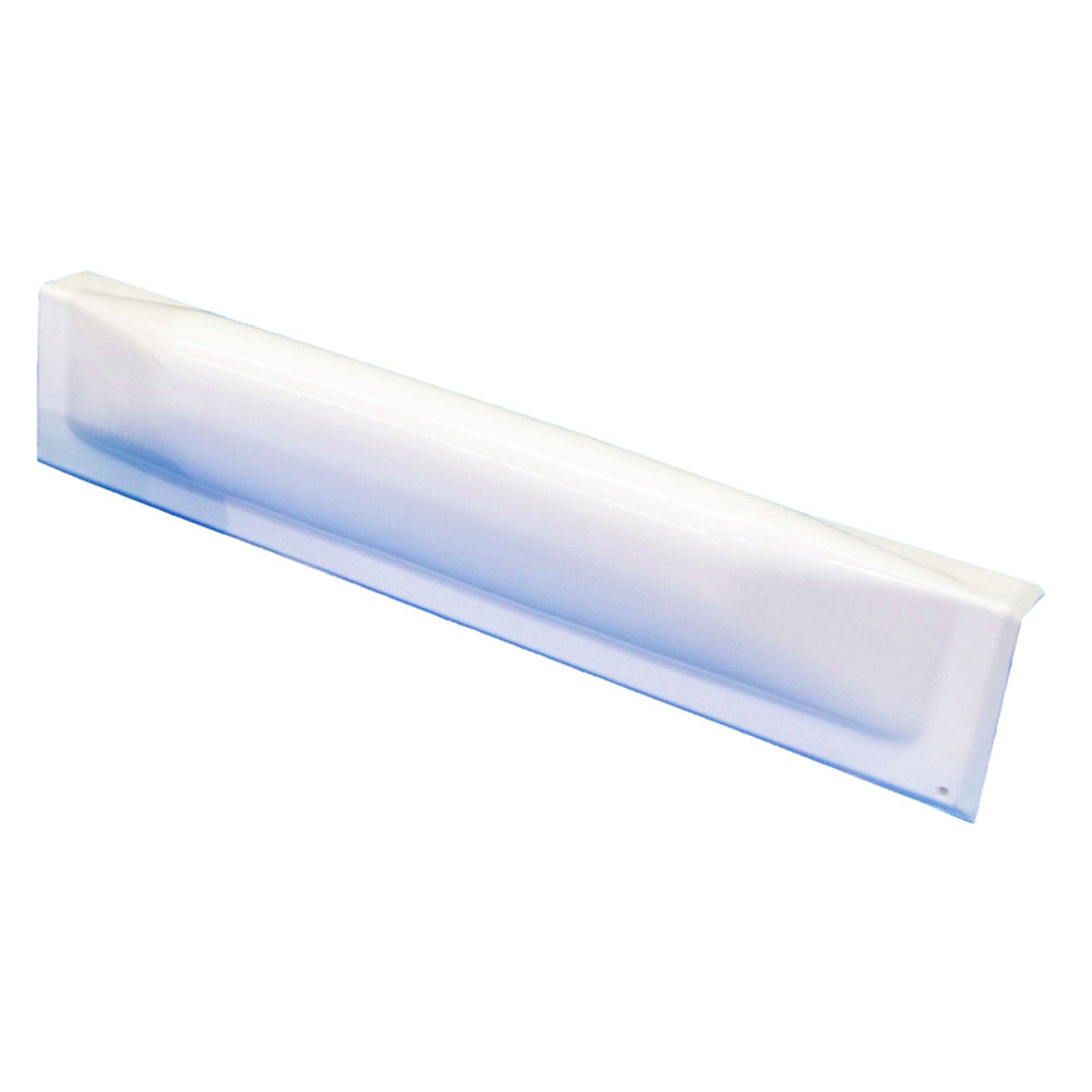Dock Edge Dock Bumper Straight Dockguard - 18" - White - Deckhand Marine Supply
