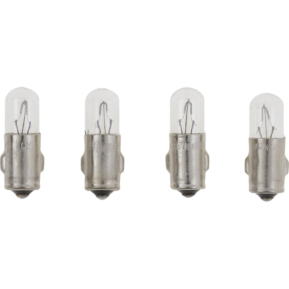 VDO Type A - White Metal Base Bulb - 12V - 4-Pack - Deckhand Marine Supply