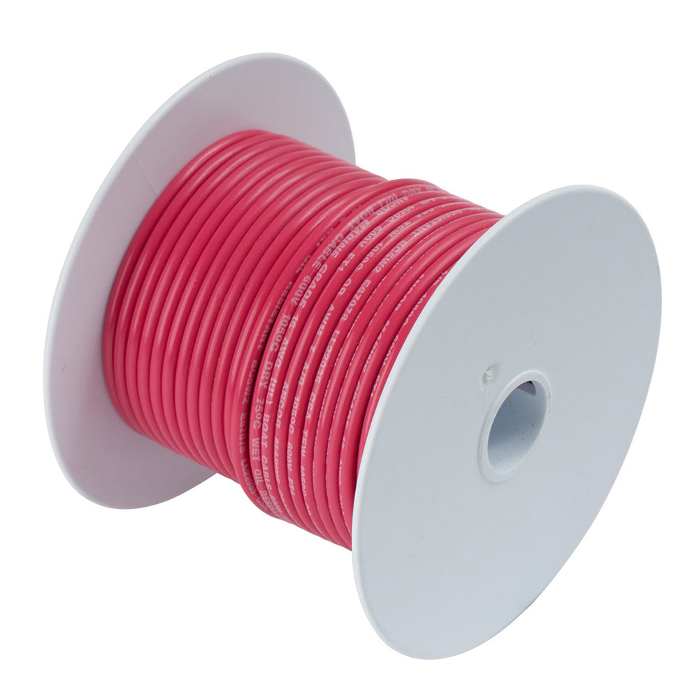 Ancor Red 4 AWG Tinned Copper Battery Cable - 250' - Deckhand Marine Supply