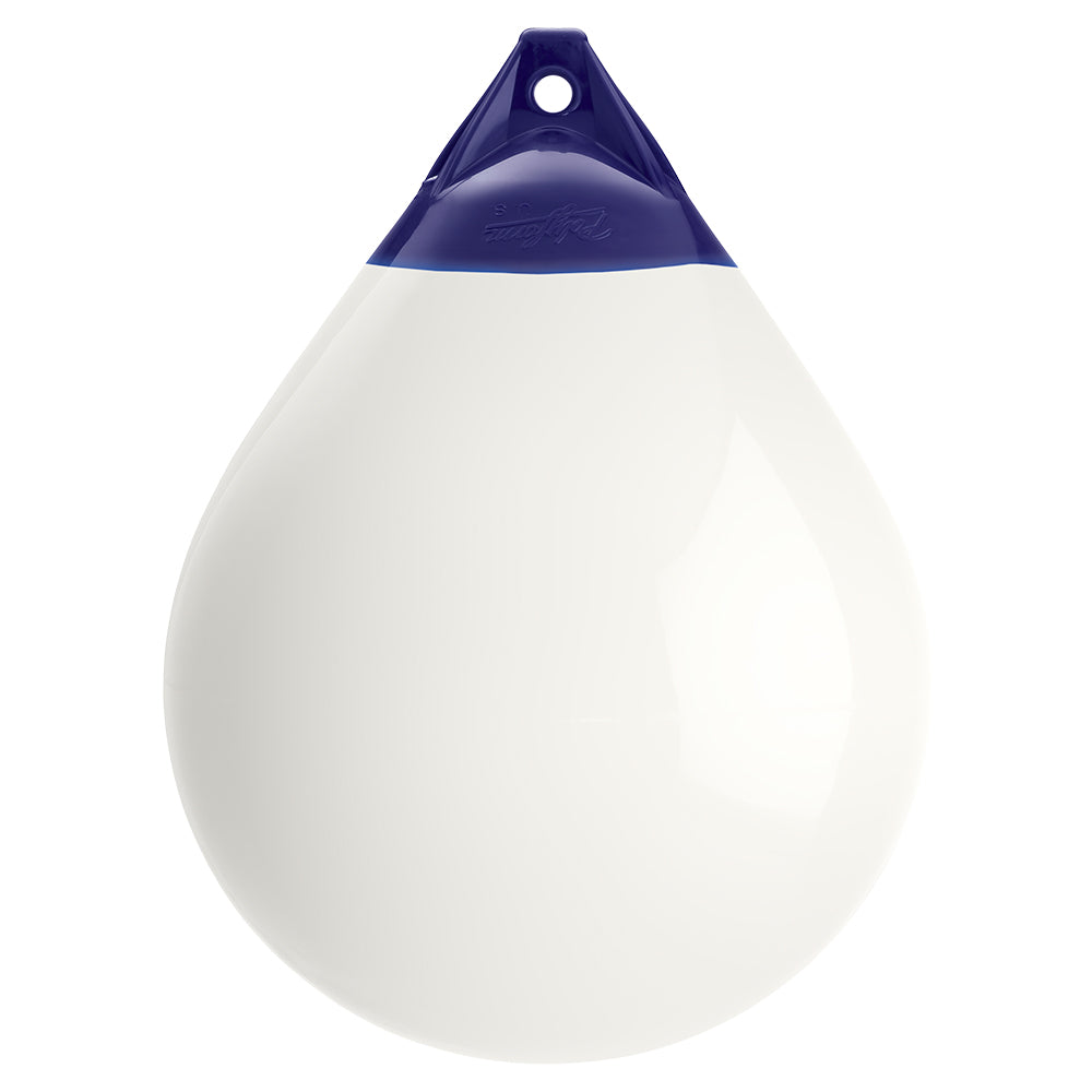 Polyform A Series Buoy A-5 - 27" Diameter - White - Deckhand Marine Supply