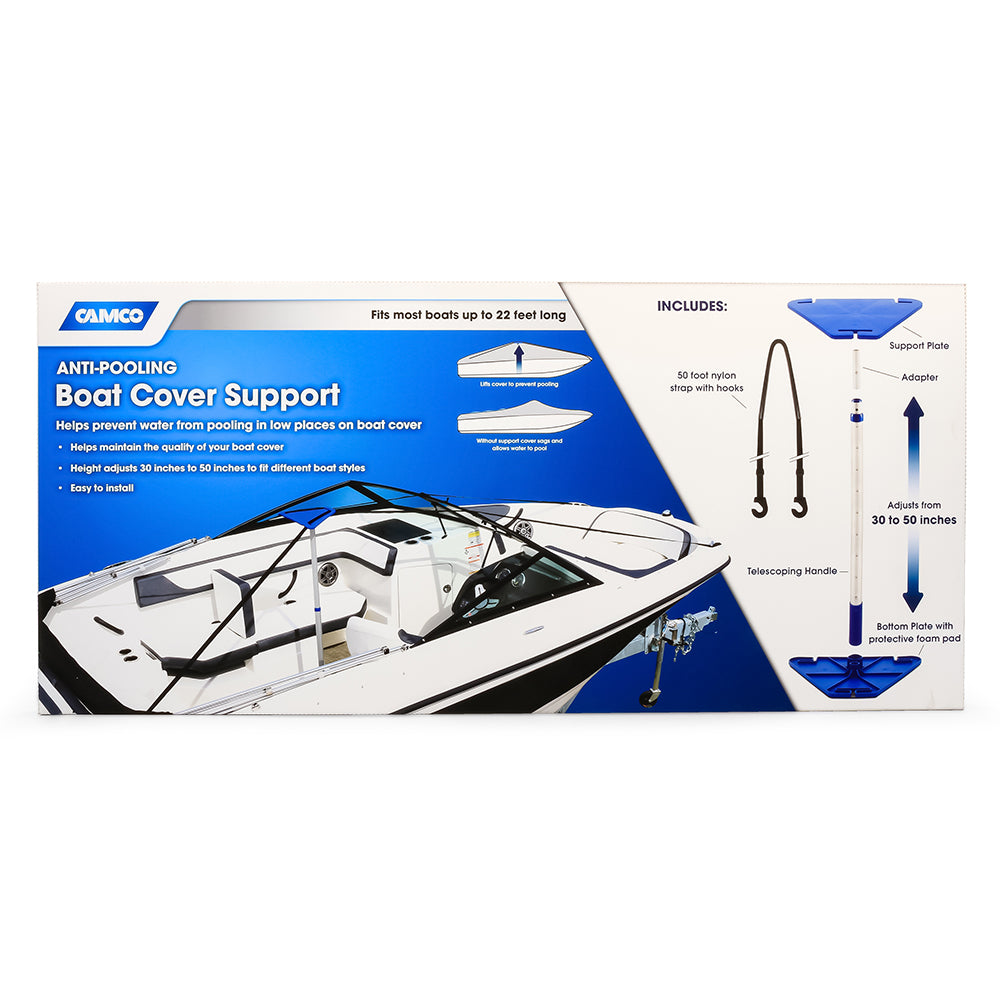 Camco Adjustable Boat Cover Support Kit - Deckhand Marine Supply