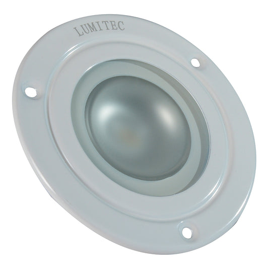 Lumitec Shadow - Flush Mount Down Light - White Finish - Spectrum RGBW - Deckhand Marine Supply